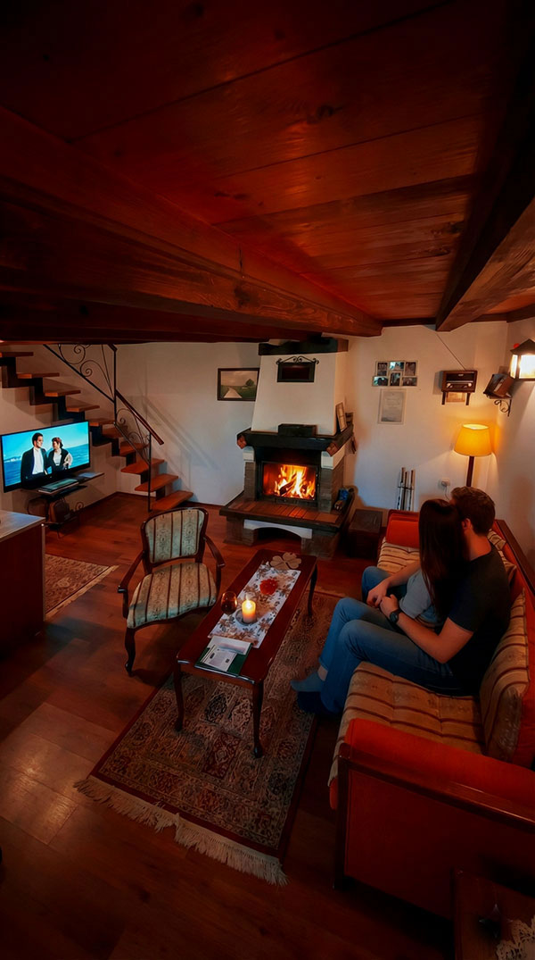 Privatni smeštaj sa kaminom na planini Fruška gora